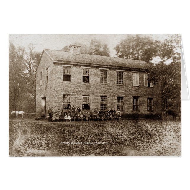 Cartão Vervilla School-1889 (Frente Horizontal)