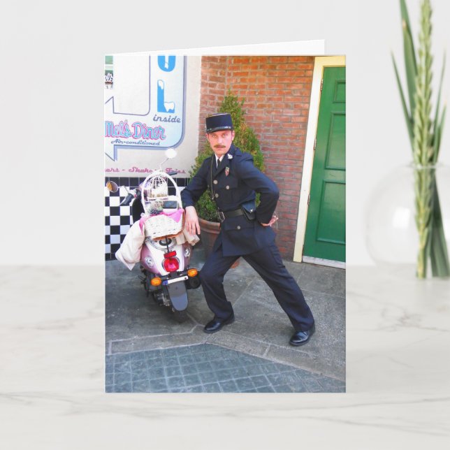 Cartão Very Fun Greeting Card! (Frente)