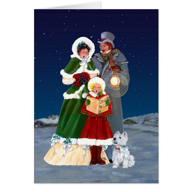 Cartão Véspera de Natal (Frente)