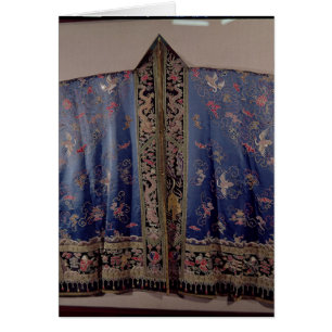 Cartão Veste da taoísta de um templo imperial