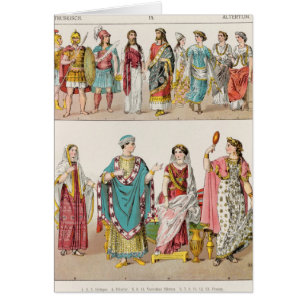 Cartão Vestido de Etruscan