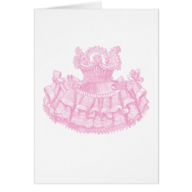 Cartão Vestido do Partido (Frente)