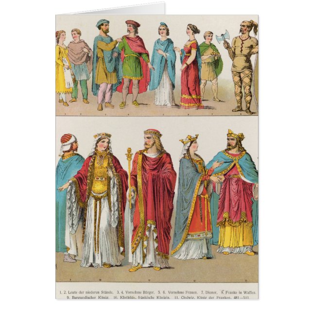 Cartão Vestido Frankish (Frente)