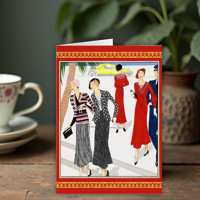 Cartão Vestidos do dia por Noxa e Aine-Montaillé (Criador carregado)