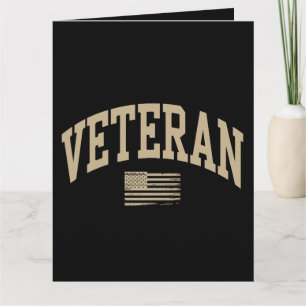 Cartão Veterano Dia dos Veteranos EUA Estados Unidos Amer