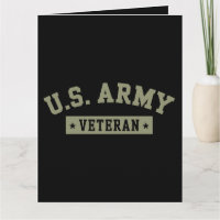Veterano do Exército dos EUA Bandeira Americana Am