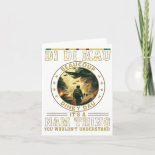 Cartão Veterano do Vietnã Di Di Mau, Memória da Guerra do