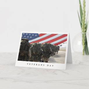 Cartão Veterans Day Custom Greeting Cards