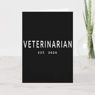 Cartão Veterinário Est. 2026 Médico Veterinário Animal Ve