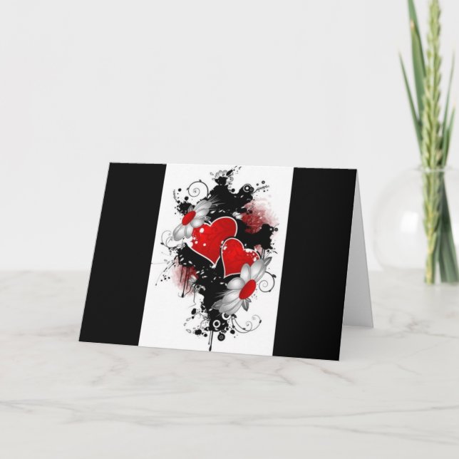 Cartão vetores de amor (Frente)