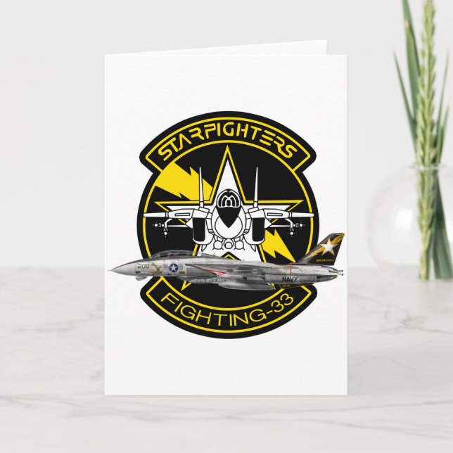 Cartão VF-33 Iniciadores F14 ト ム キ-ャ VF-33 タ--  (Frente)