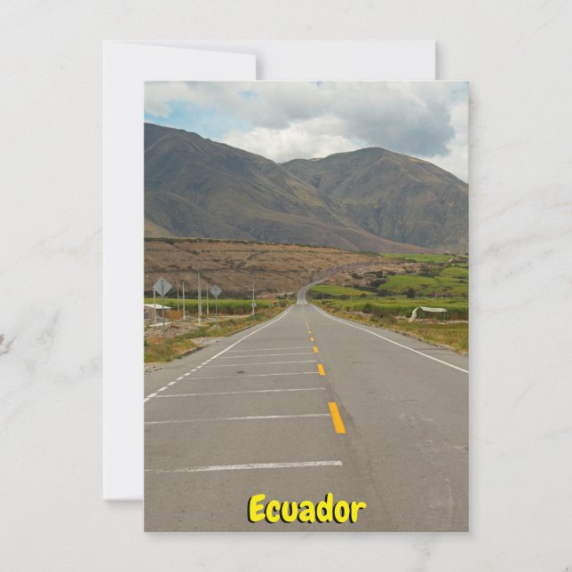 Cartão Via Panamerican, Equador (Frente)