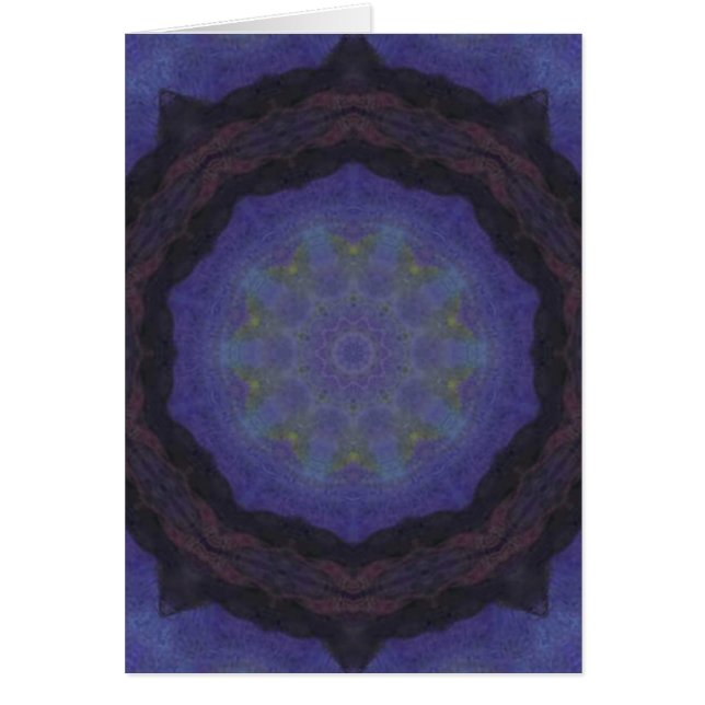 Cartão Viagem à iluminação Mandela (Frente)