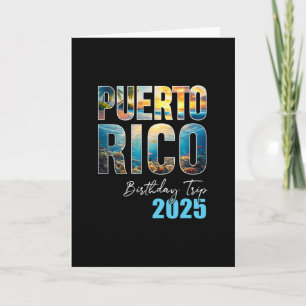 Cartão Viagem de Aniversário para Porto Rico 2025 Cruzeir
