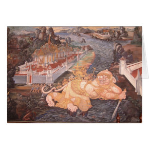 Cartão Viagem de Banguecoque