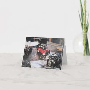 Cartão Viagem De Esqui Para O Natal