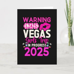 Cartão Viagem de Garotas para Las Vegas em Andamento 2025