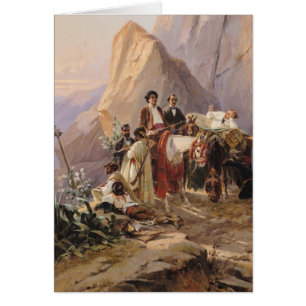 Cartão Viagem de Paris a Cadiz, 1846