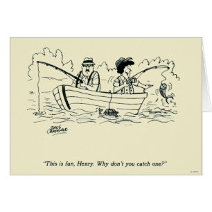 Cartão Viagem de pesca