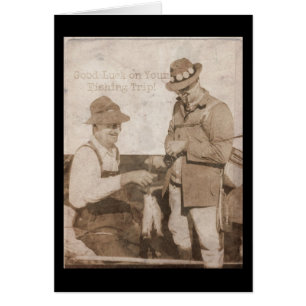 Cartão Viagem de Pesca