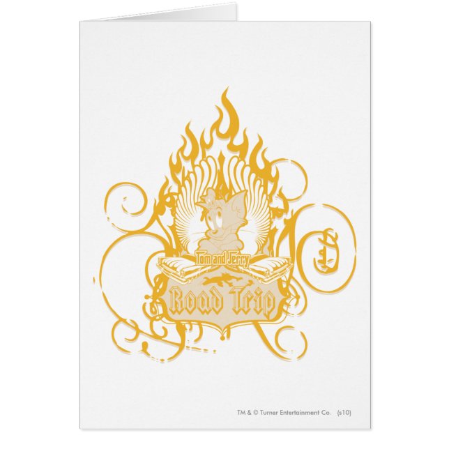 Cartão Viagem de Tom e Jerry Road (Frente)