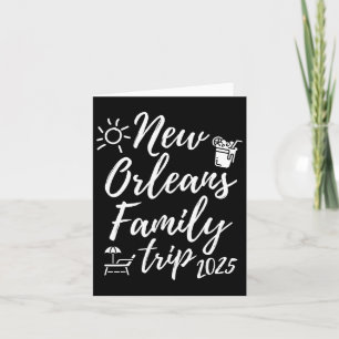Cartão Viagem em Família em Nova Orleans 2025 Diversão na