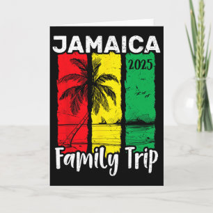 Cartão Viagem em Família Jamaica 2025 Ilha Tropical Féria