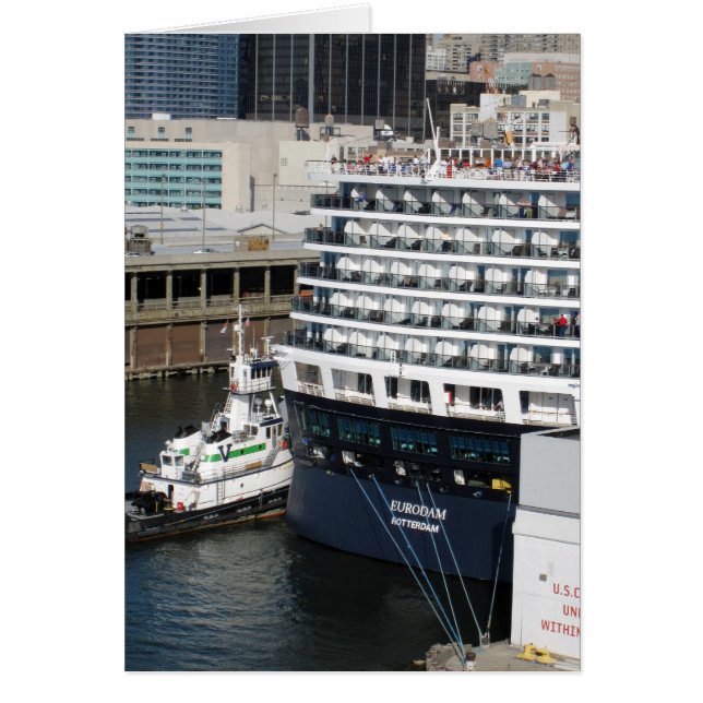 Cartão viagem Eurodam NYC de g/nc Artisanware (Frente)