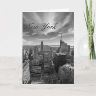 Cartão Viagem Panorâmica pela Cidade de Nova York