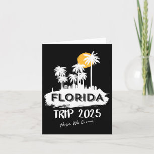 Cartão Viagem para a Praia de Miami Flórida 2025 Aqui Vam