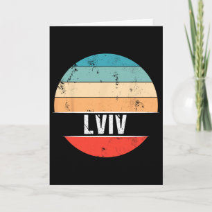 Cartão Viagem pela cidade de Lviv, Ucrânia