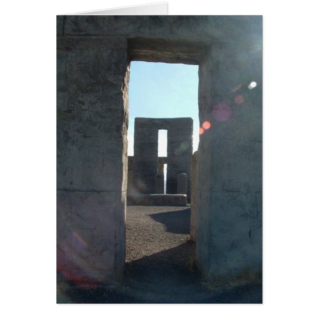 Cartão Viagem por estrada do desfiladeiro de Colômbia - (Frente)