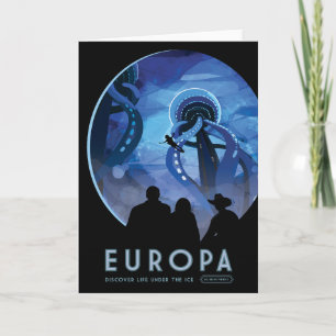 Cartão Viagem Sci-Fi, Lua Europa