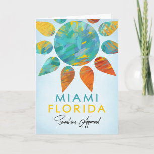 Cartão Viagem Sunshine de Miami Florida