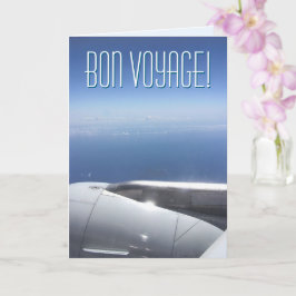 Cartão Viagem Wanderlust Janela Assento Bon Voyage