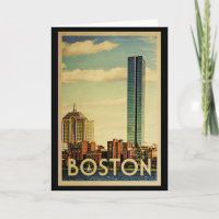 Viagens vintage de Boston Massachusetts
