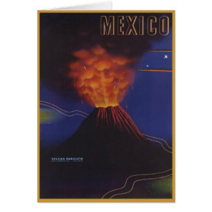 Cartão Viagens vintage - México por volta de 1943