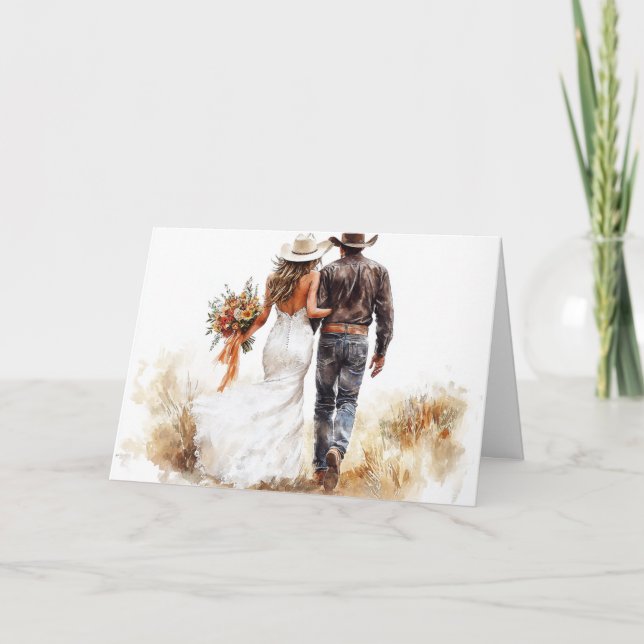 Cartão Viajando em horizontes sem fim e amor (Frente)