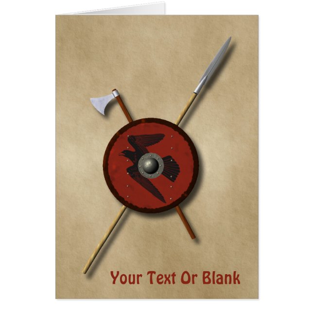 Cartão Viajando O Escudo E As Armas (Frente)