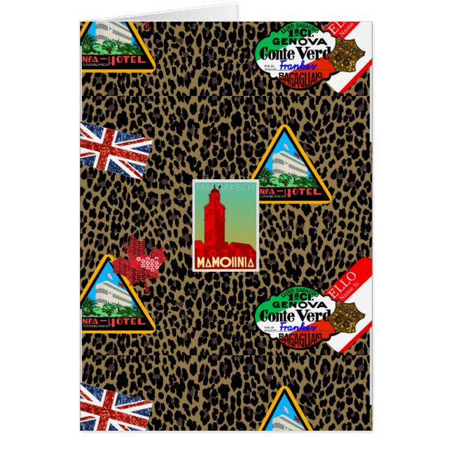 Cartão viajante mundial (Frente)