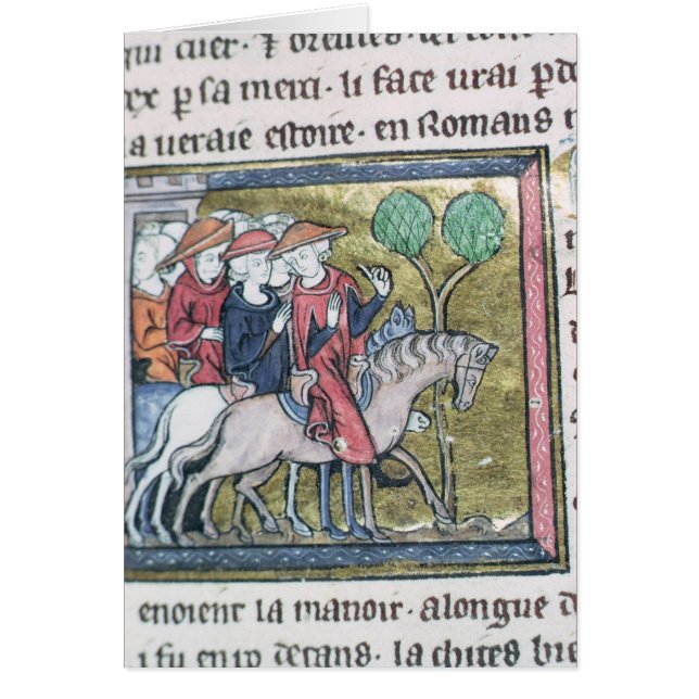 Cartão Viajantes, do Romano de Jules Cesar (Frente)