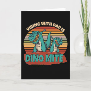 Cartão Vibir Com Pai É Dino Mite