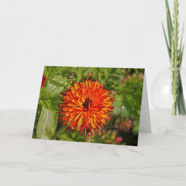 Cartão Vibrant Birthday Card (Frente)