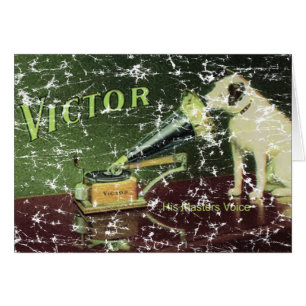 Cartão Victor 1899- angustiado