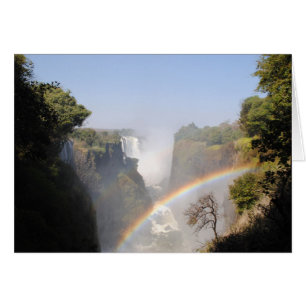 Cartão Victoria Falls Rainbow