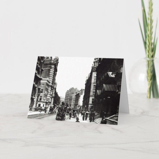 Cartão Victoria Street, London, c.1890 (Frente)