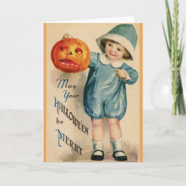 Cartão Victorian Halloween Greeting Card