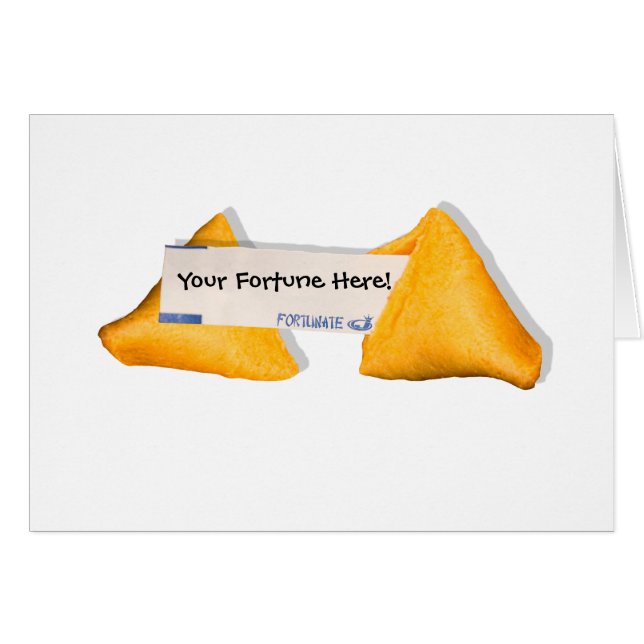 Cartão Vida afortunada (Frente Horizontal)