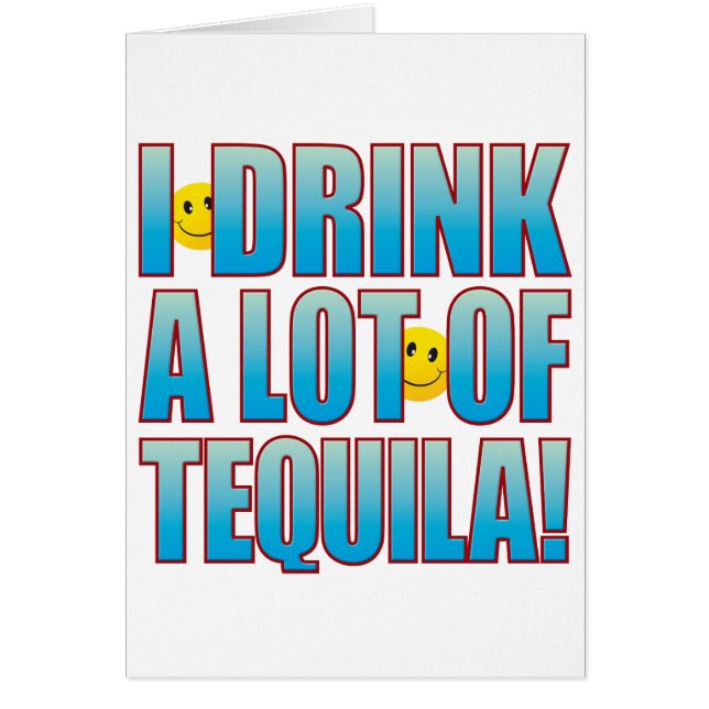 Cartão Vida B do Tequila da bebida (Frente)