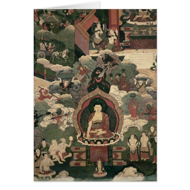 Cartão Vida de Buddha Sakymuni (Frente)